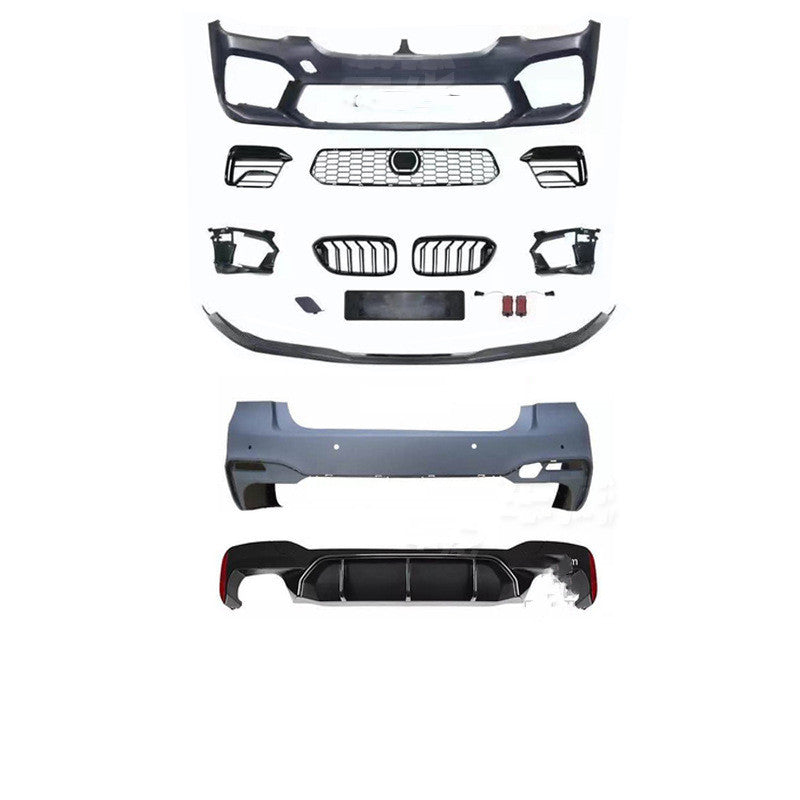 Automobile G30 G38 528 530 Refitted M5 Big Surrounding Front Bar Middle Net Rear Lip