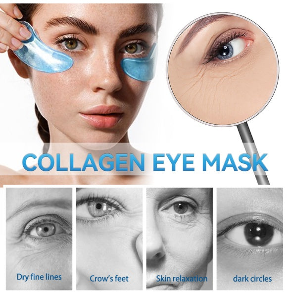 EELHOE Collagen Eye Mask Removes Fine Lines And Dark Circles Hydrating And Firming Lift Crystal Eye Mask