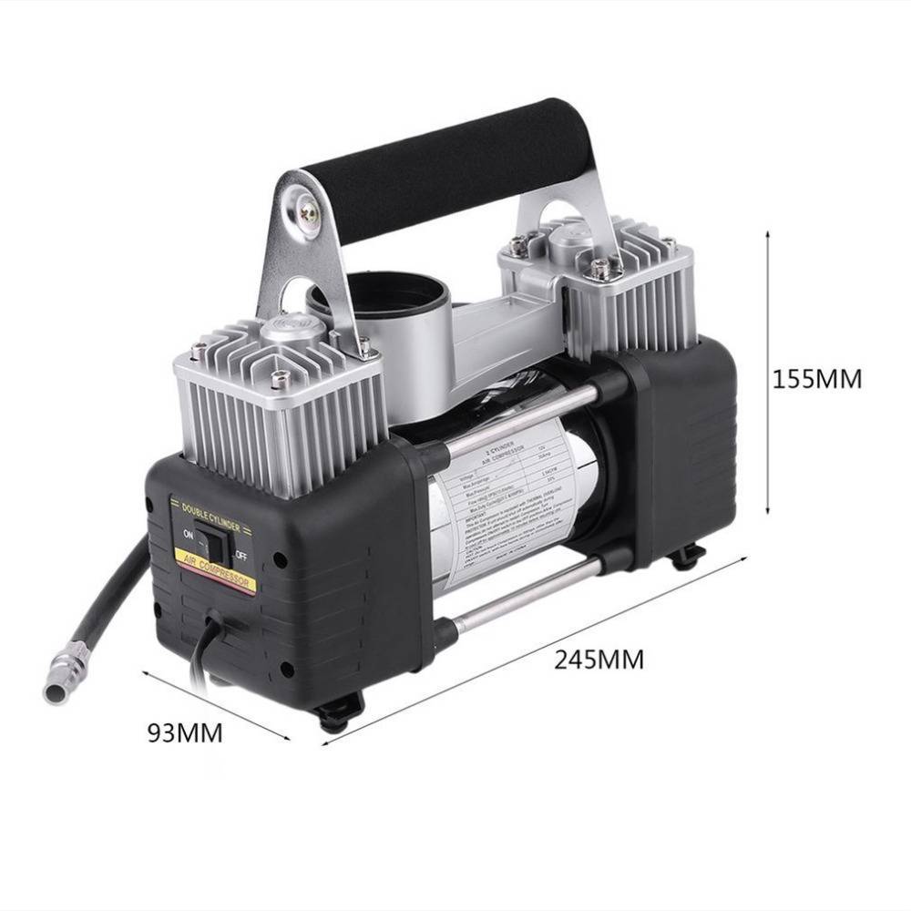 12V 150PSI Car Air Compressor Portable Tyre Deflator Inflator 4WD Truck