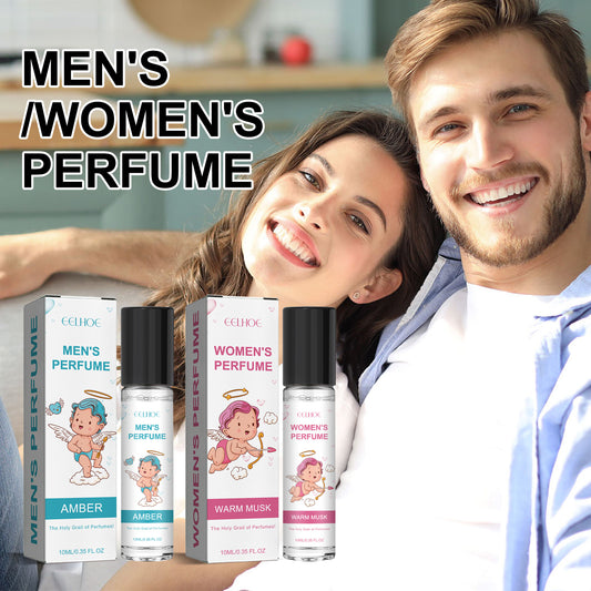 EELHOE Cupid Perfume Series, Long-Lasting Light Fragrance Natural Niche Fragrance Wrist Behind Ear Perfume