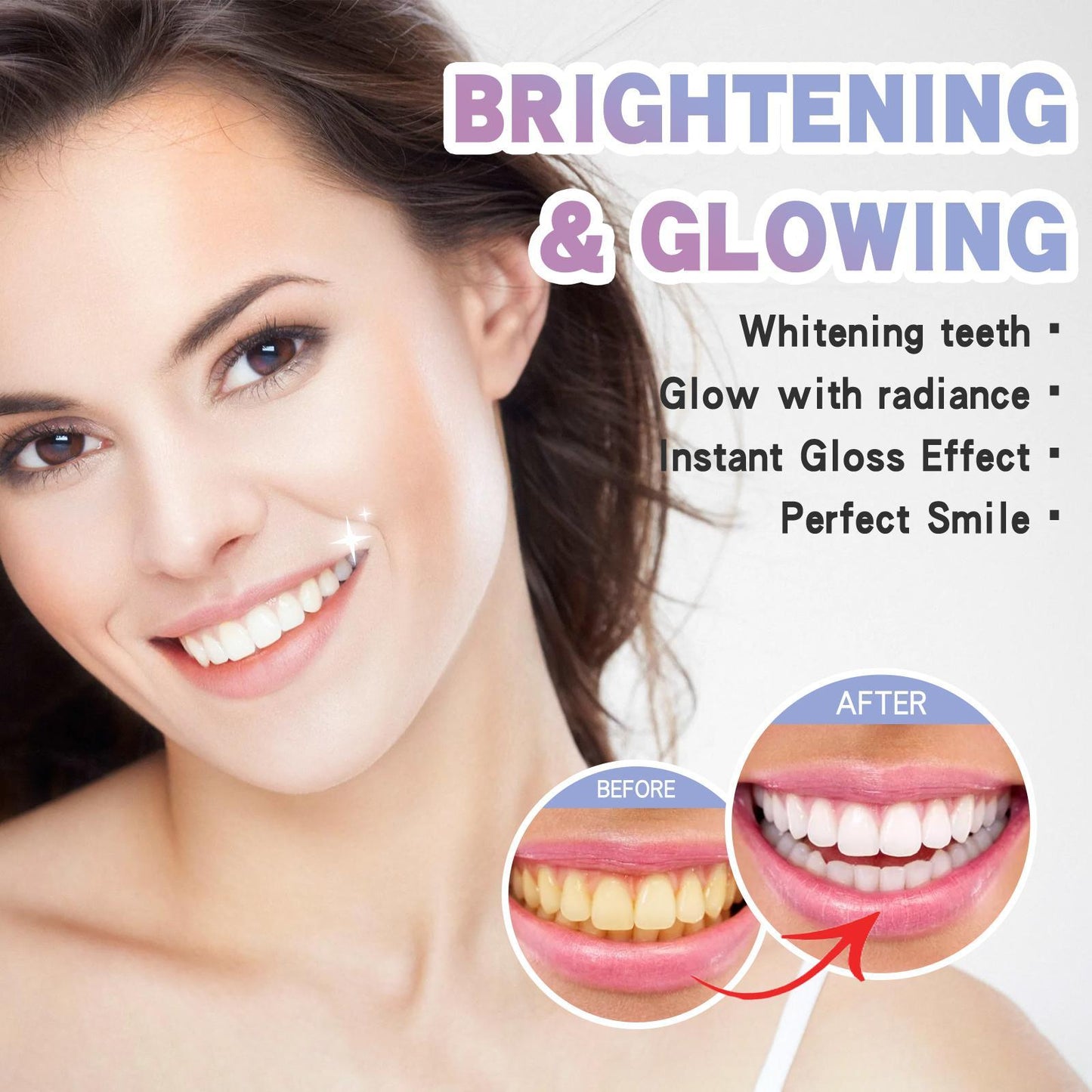 Night Teeth Whitening Pen, Teeth Stain Remover Whitens Teeth
