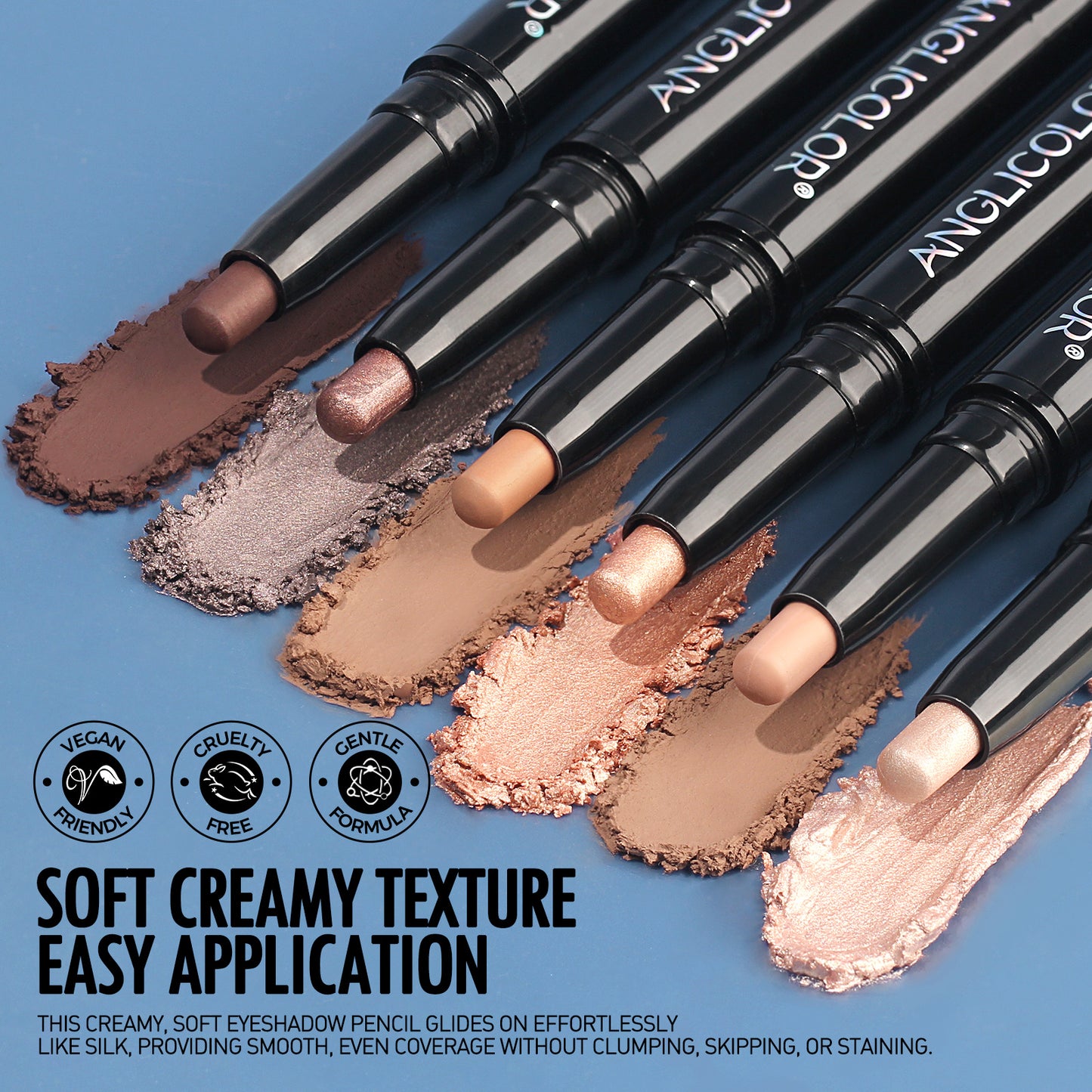 Double-headed Eye Shadow Stick Eye Makeup Pearlescent Waterproof Non-smudge Brightening Highlight Eye Shadow Stick