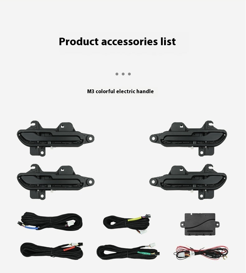 Applicable To MODEL Y3 Electric Door Handle Modification
