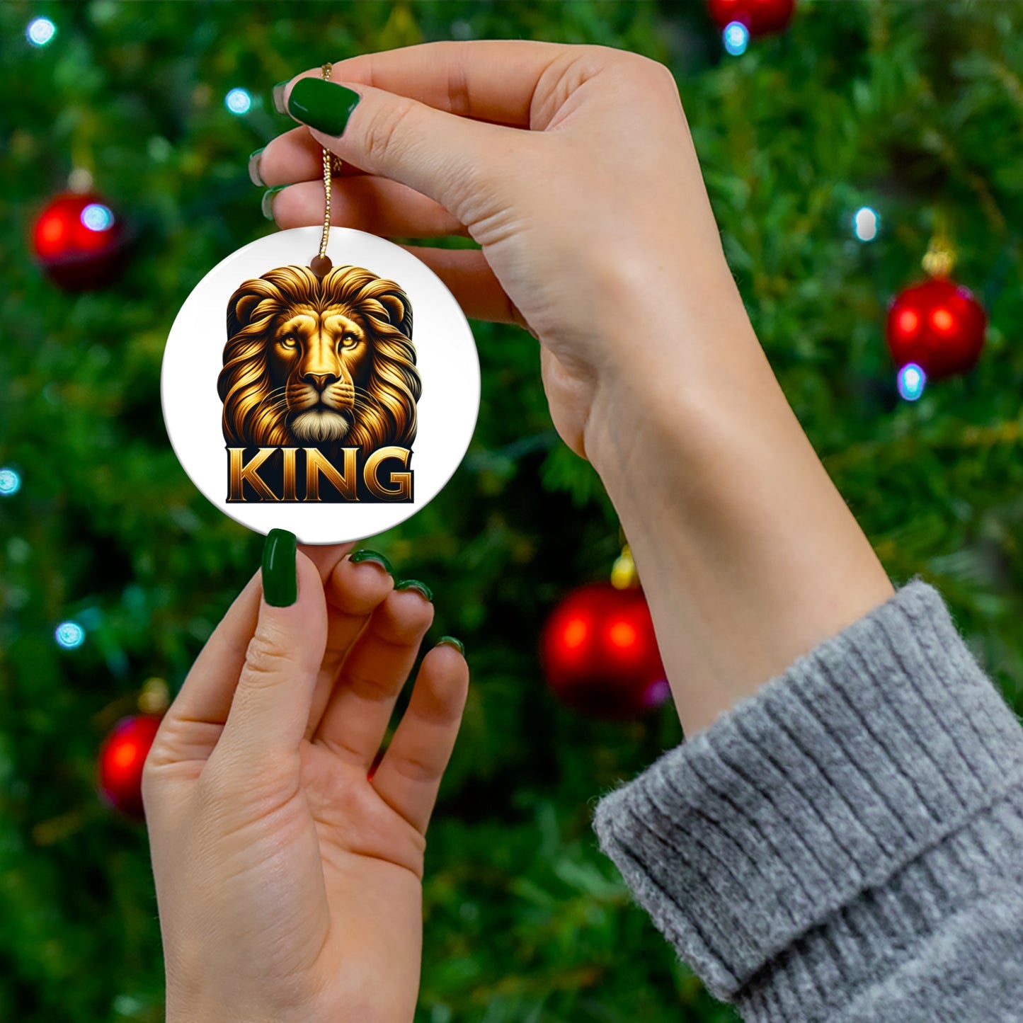 Ceramic Ornament, 4 Shapes