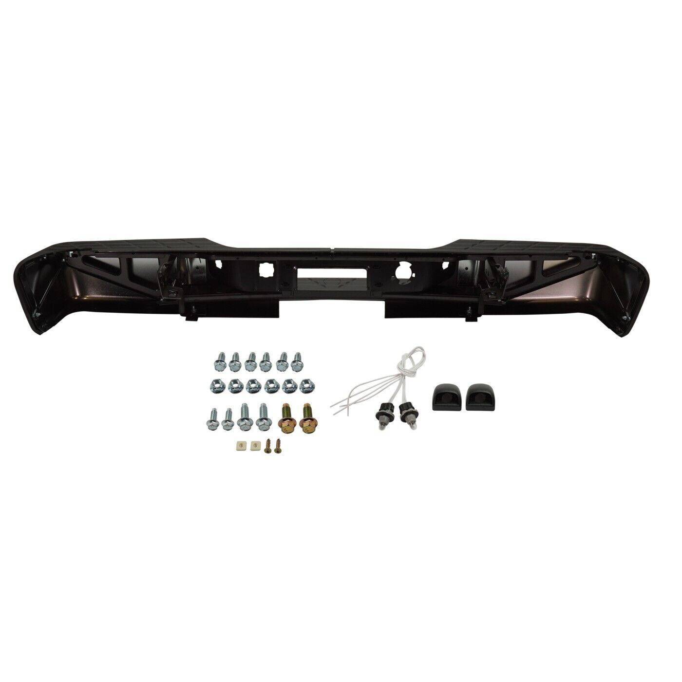Step Bumper For 2007-2013 Chevrolet Silverado 1500 GMC Sierra 1500 Chrome
