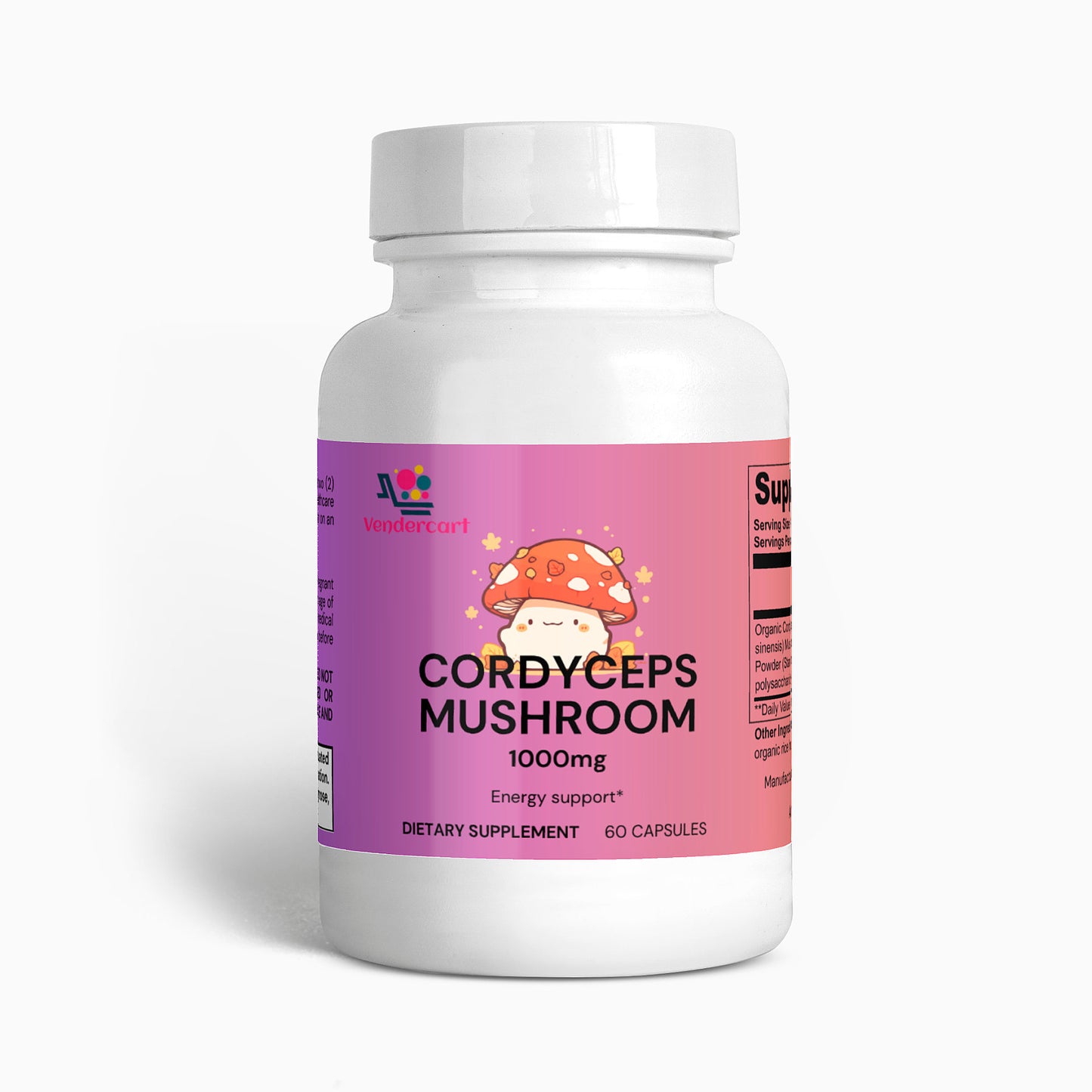 Premium Cordyceps Mushroom Immune Boost, Energy, And Recovery Support
