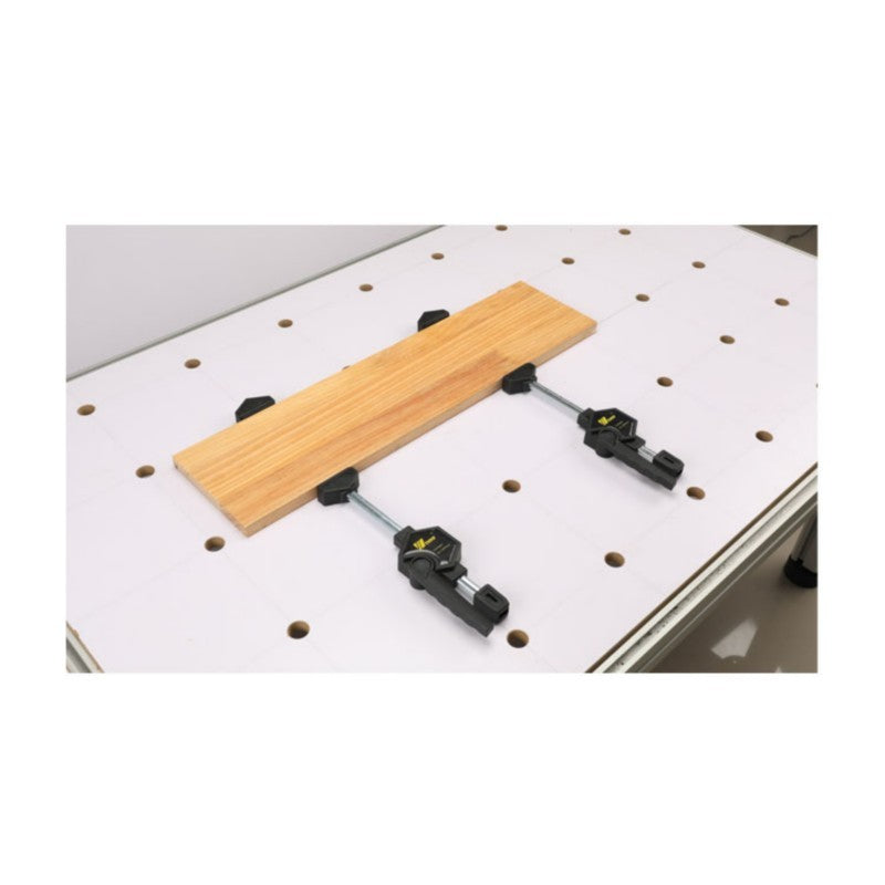 Desktop woodworking quick clip