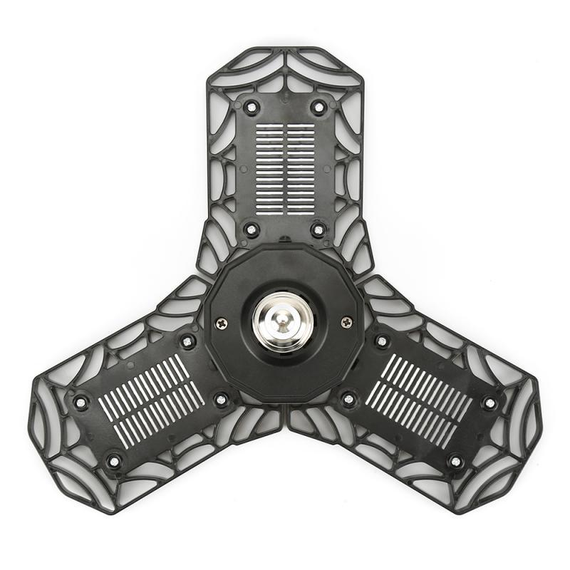 360 Degrees 40W 60W Triple Garage Light Glow Deformable Light Indoor Garage Light Premium 6000 Lumens LED Light