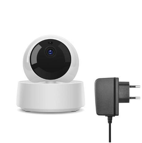 Sonoff Caméra de sécurité IP HD 1080P WiFi sans fil contrôlée par application GK-200MP2-B Détection de mouvement Vision à 360° Alerte d'activité