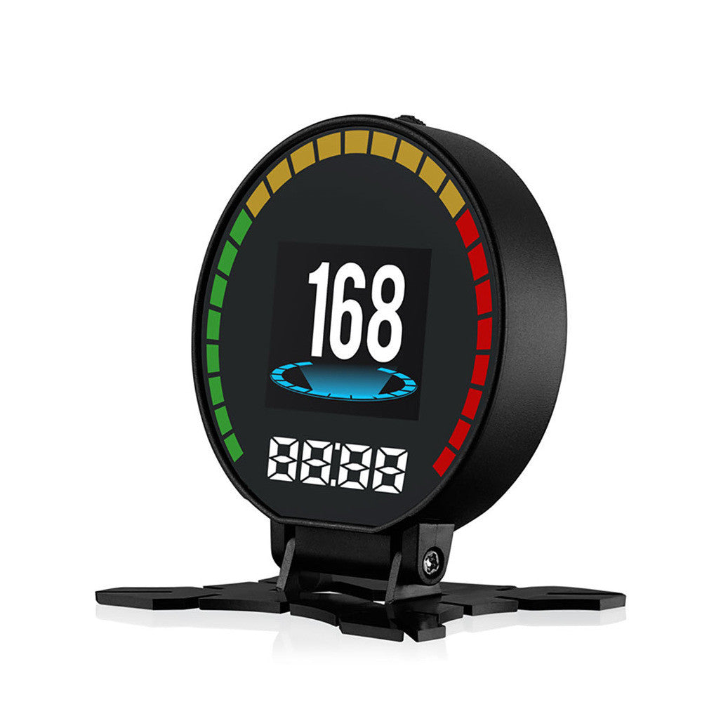 Car OBD Smart Digital Meter HUD P15 Auxiliary Instrument Speedometer Head-Up Instrument