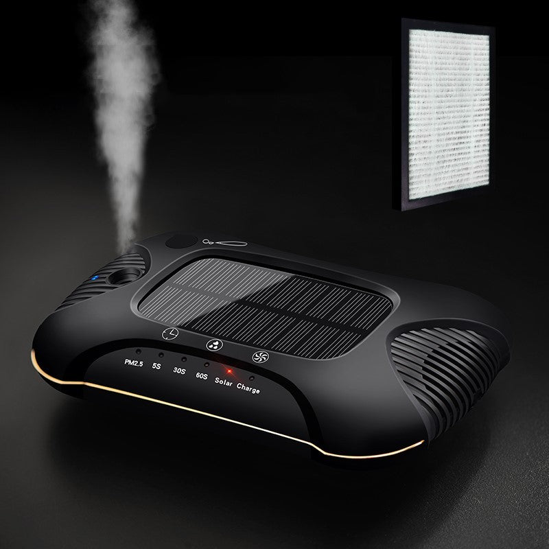 Purificateur d'air solaire pour voiture