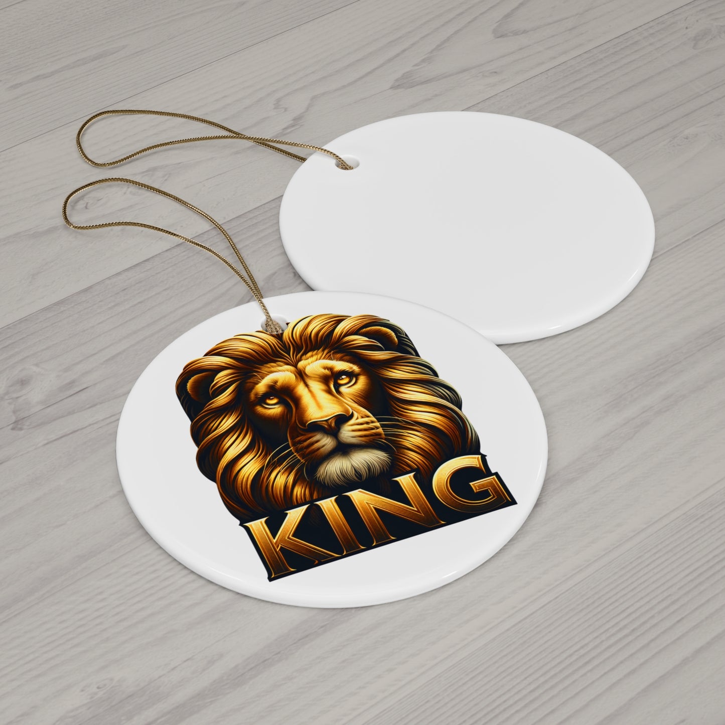 Ceramic Ornament, 4 Shapes