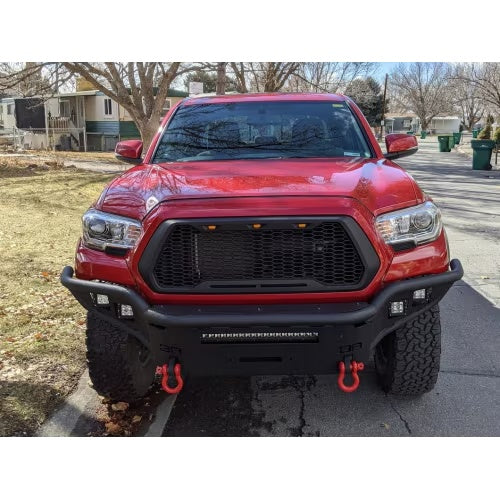 Black Mesh Grille For Tacoma Not Fit Truck With Behind The Badge