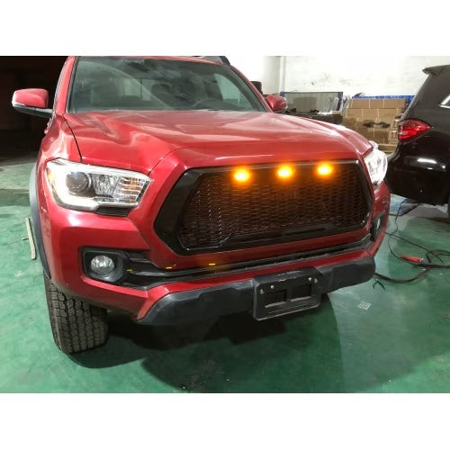 Black Mesh Grille For Tacoma Not Fit Truck With Behind The Badge