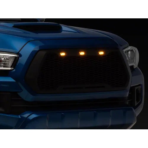 Black Mesh Grille For Tacoma Not Fit Truck With Behind The Badge
