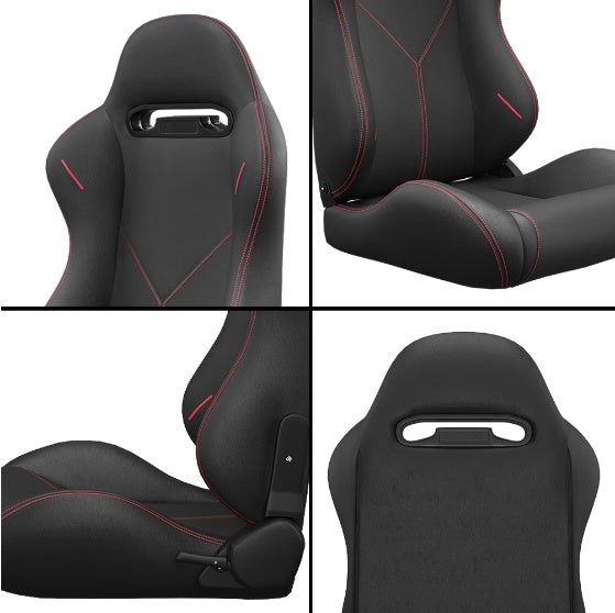 2 Universal Bucket Racing Seats