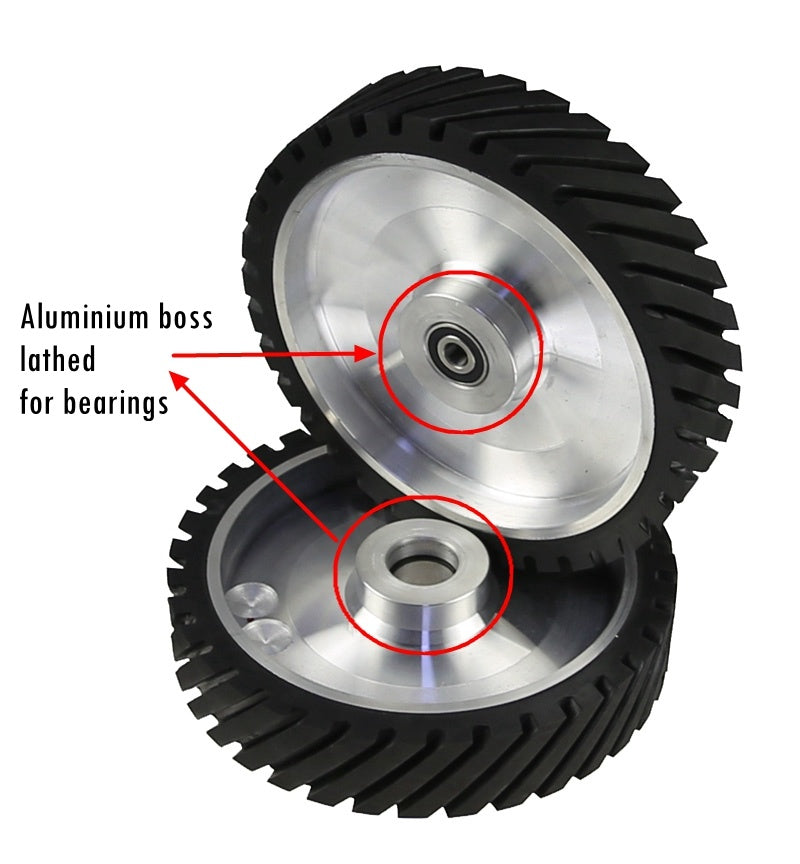 Serrated Belt Grinder Contact wheel