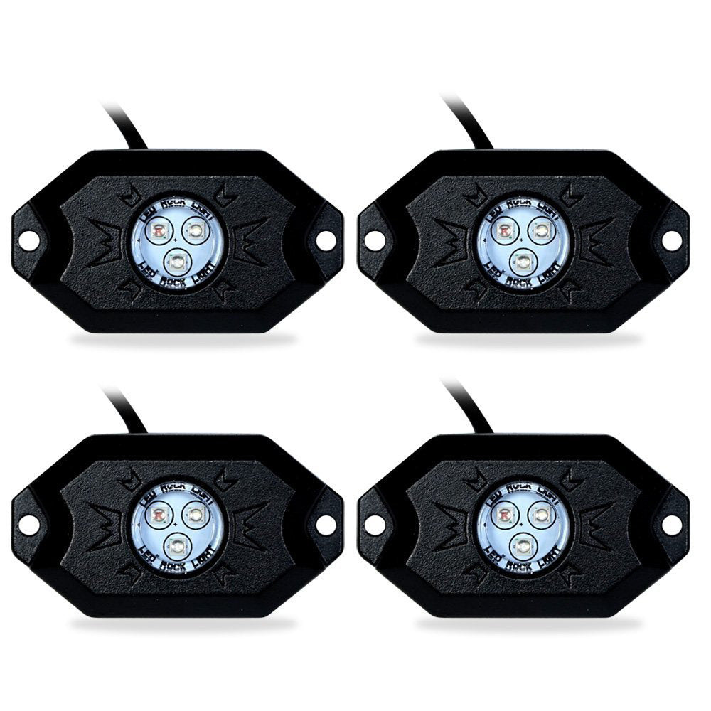 Lumière d'ambiance colorée modifiée à LED pour train de roulement tout-terrain