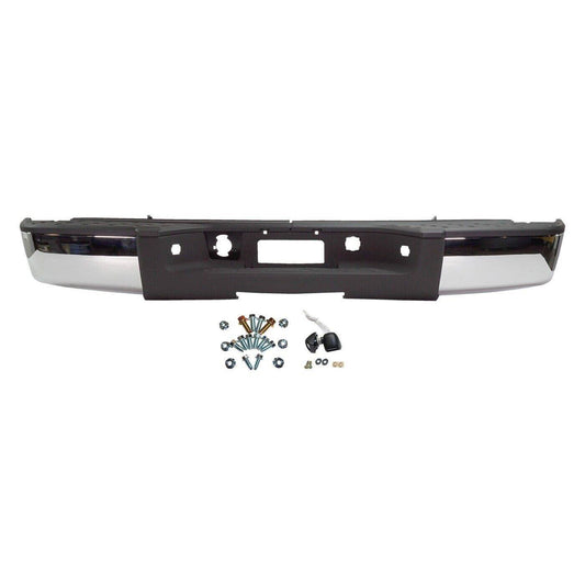 Step Bumper For 2007-2013 Chevrolet Silverado 1500 GMC Sierra 1500 Chrome
