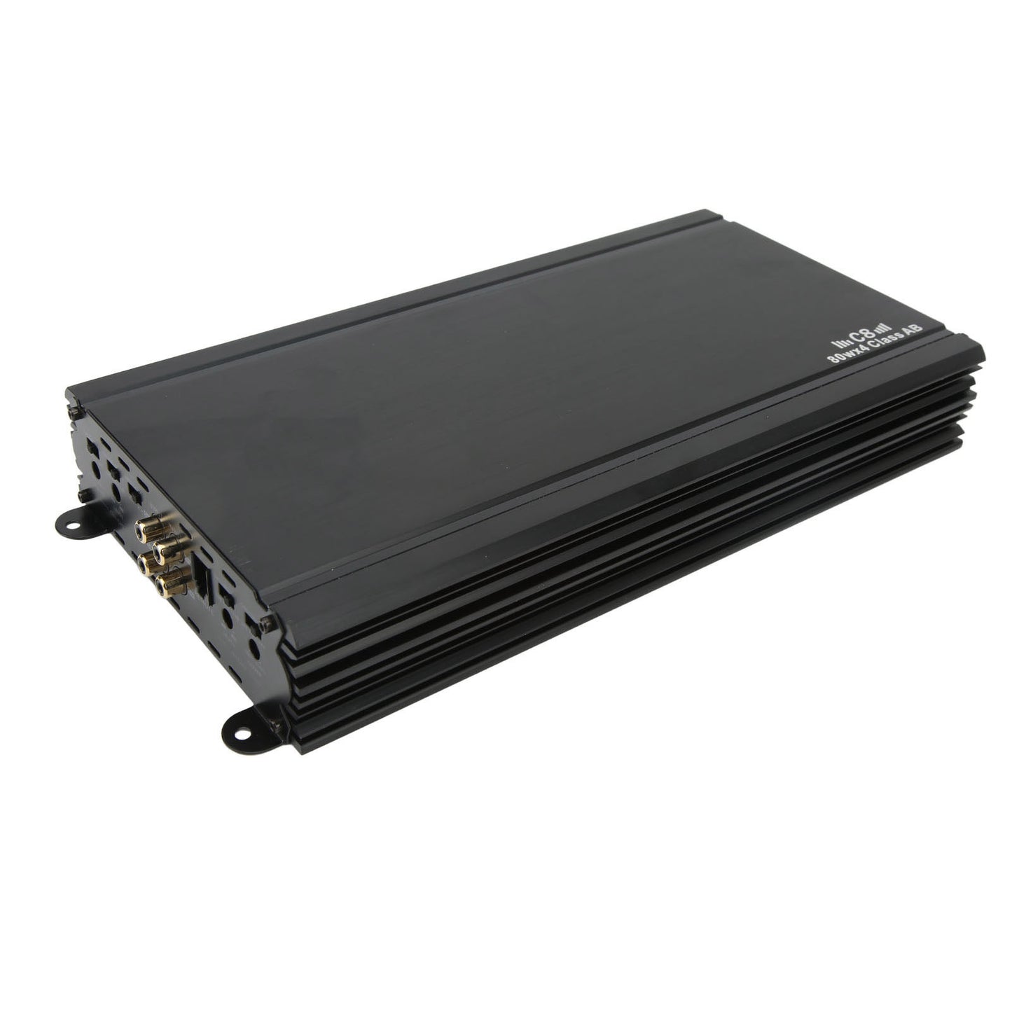 4 Channel Car Amplifier 80W 4 Ohms Class AB Power Stereo Amp Universal for Audio Systems