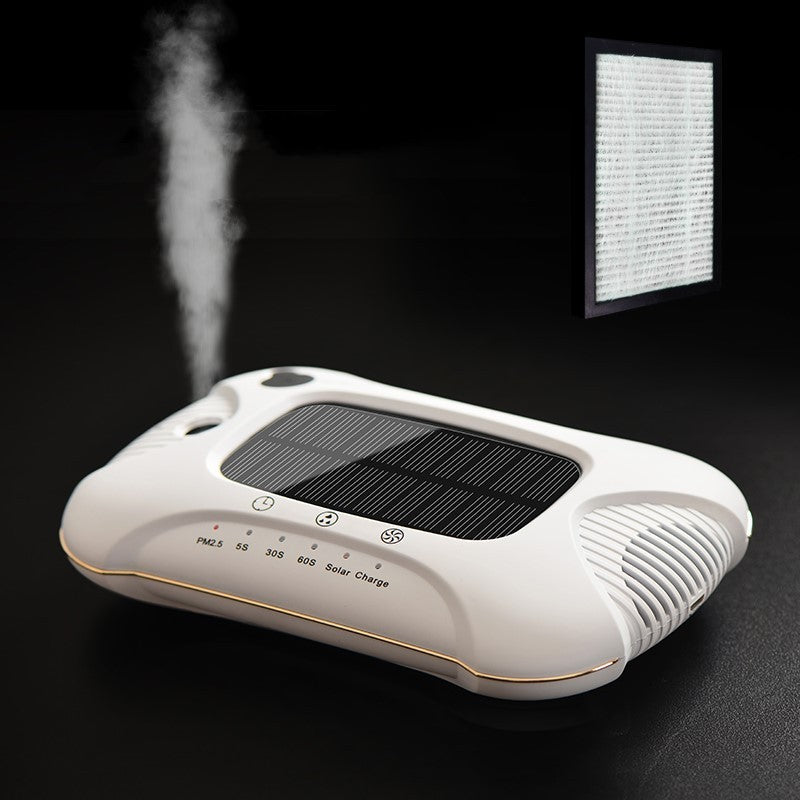 Purificateur d'air solaire pour voiture