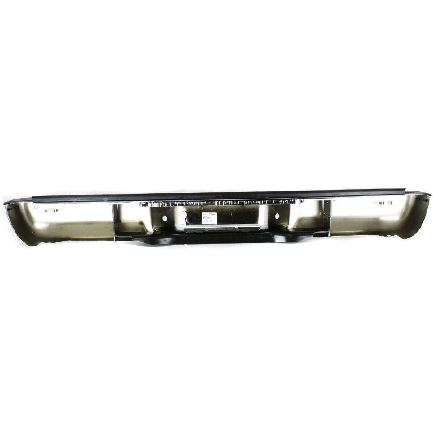 Step Bumper Assembly For 1988-1998 Chevrolet C1500 K1500 Fleetside Chrome Steel
