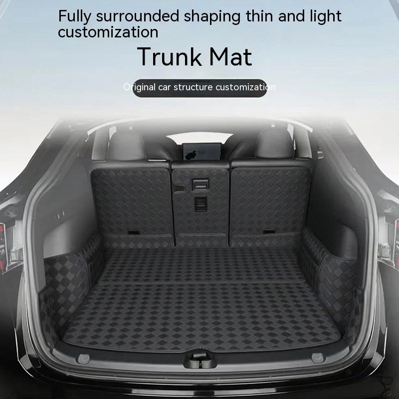 Special Car Leather Supplies Trunk Mat