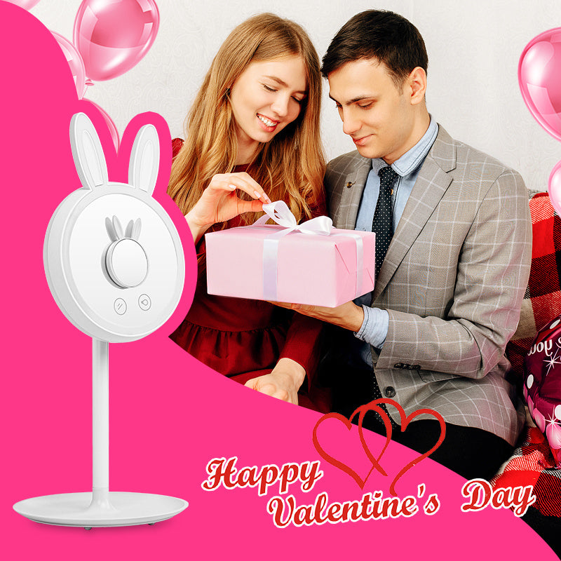 Cute Bunny Makeup Mirror