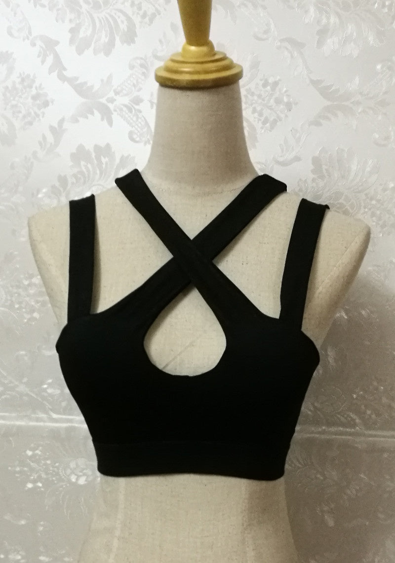 Gilet sans manches slim de couleur unie avec gilet de musculation creux