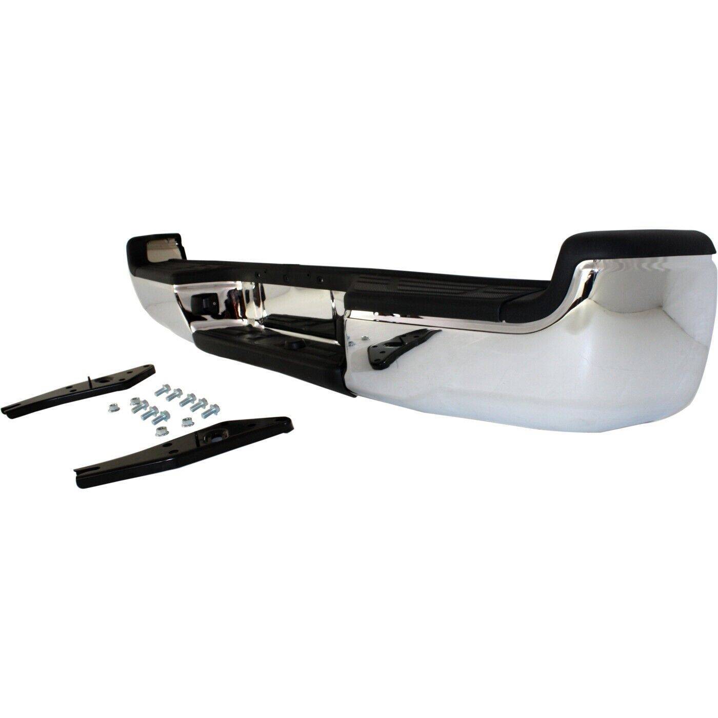 Step Bumper Assembly For 2005-2015 Tacoma With SR5 Package Chrome Steel