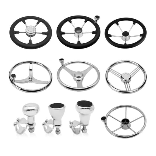Stainless Steel Marine Steering Wheel Yacht Accessories