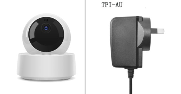 Sonoff Caméra de sécurité IP HD 1080P WiFi sans fil contrôlée par application GK-200MP2-B Détection de mouvement Vision à 360° Alerte d'activité