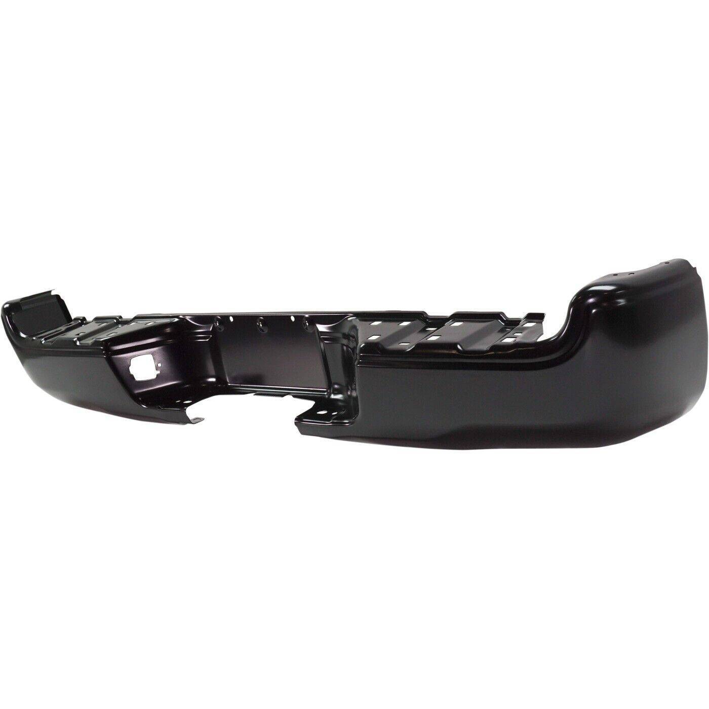 Step Bumper Face Bar For 05-15 Tacoma Powdercoated Black Steel TO1102241