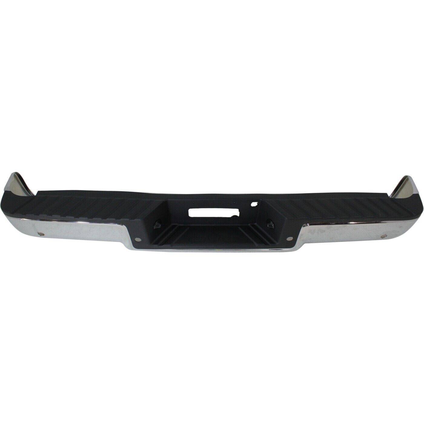 Step Bumper For 2006-2008 Ford F-150 Chrome W Object Sensor Holes W Towing Pkg