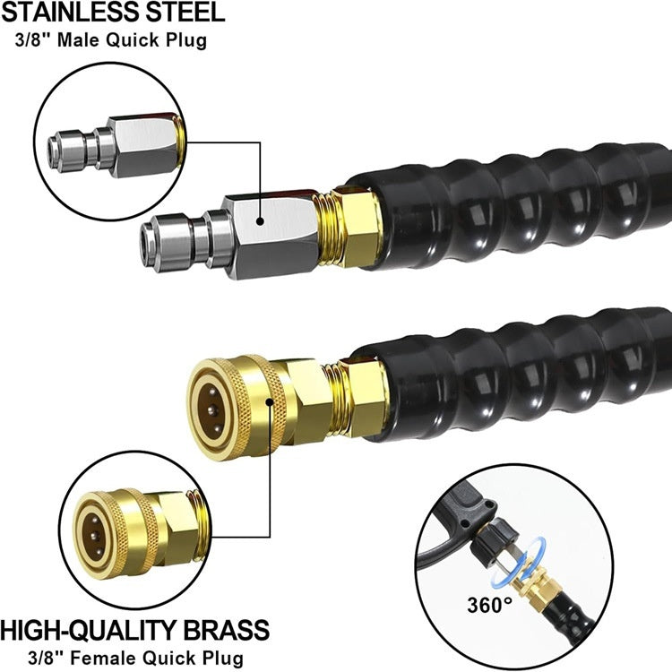 Explosion-proof Steel Wire For Water Outlet Hose Of High-pressure Washing Machine
