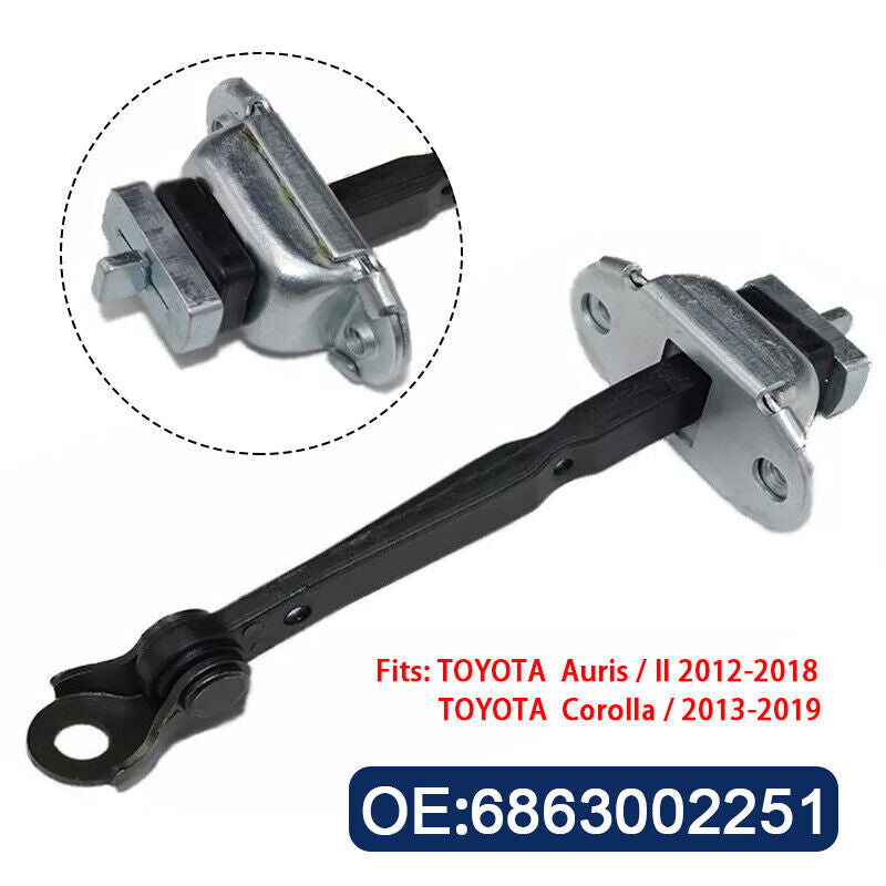 Rear Door Hinge Stop Check Strap Limitery Right Left Fits Auris II 12-18