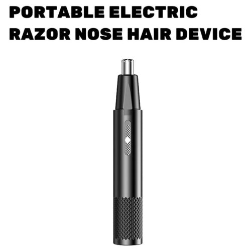 Rechargeable Men Electric Nose Hair Clipper Trimmer Ear Face Eyebrow Shaver USB