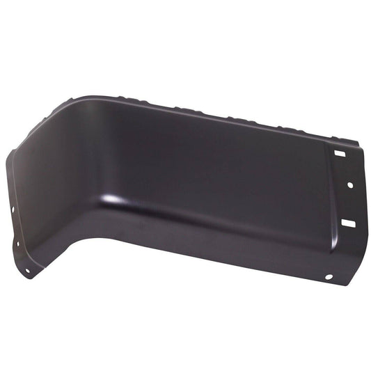 Bumper End Cap For 2007-2013 Chevrolet Silverado 1500 Rear Left Painted Black