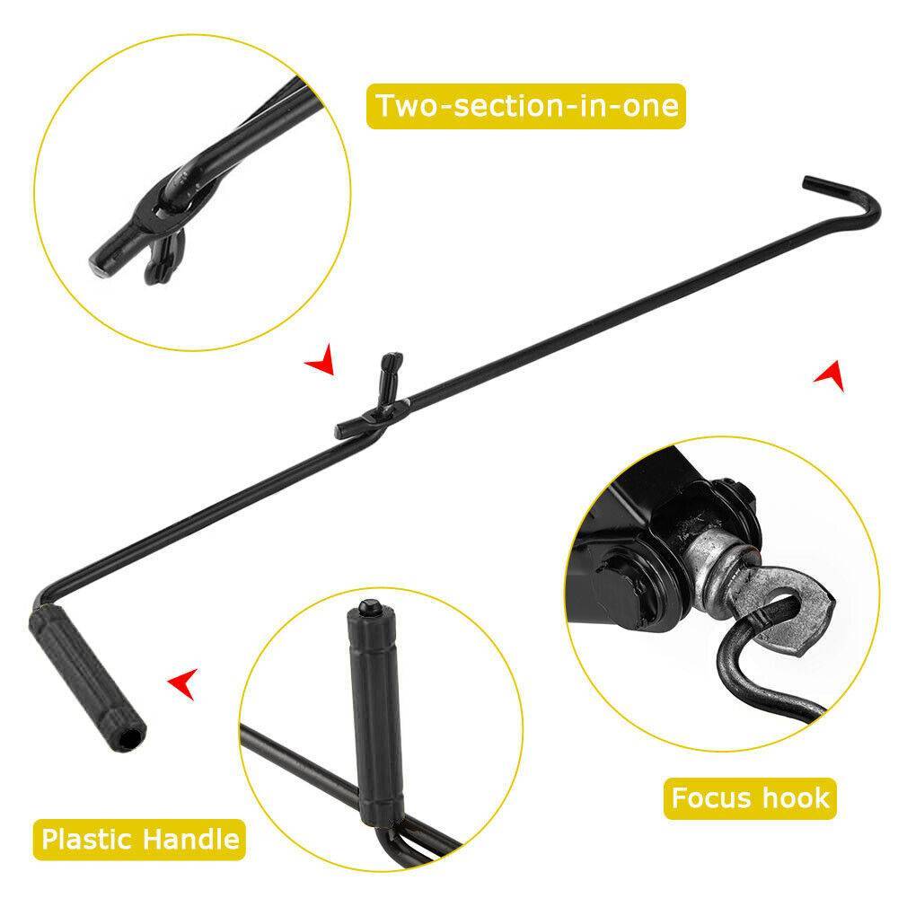 2 Ton Scissor Jack Car Van Wind Up Tyre Lift Handle Emergency Reparing Tool Kit