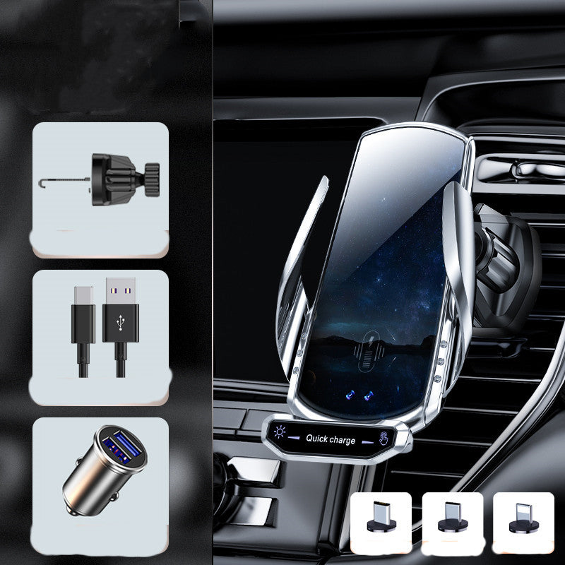 Car Wireless Charger, Mobile Phone Holder, Auto Sensor