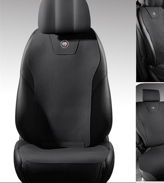 Housse de siège auto ultra fine en cuir sur mesure