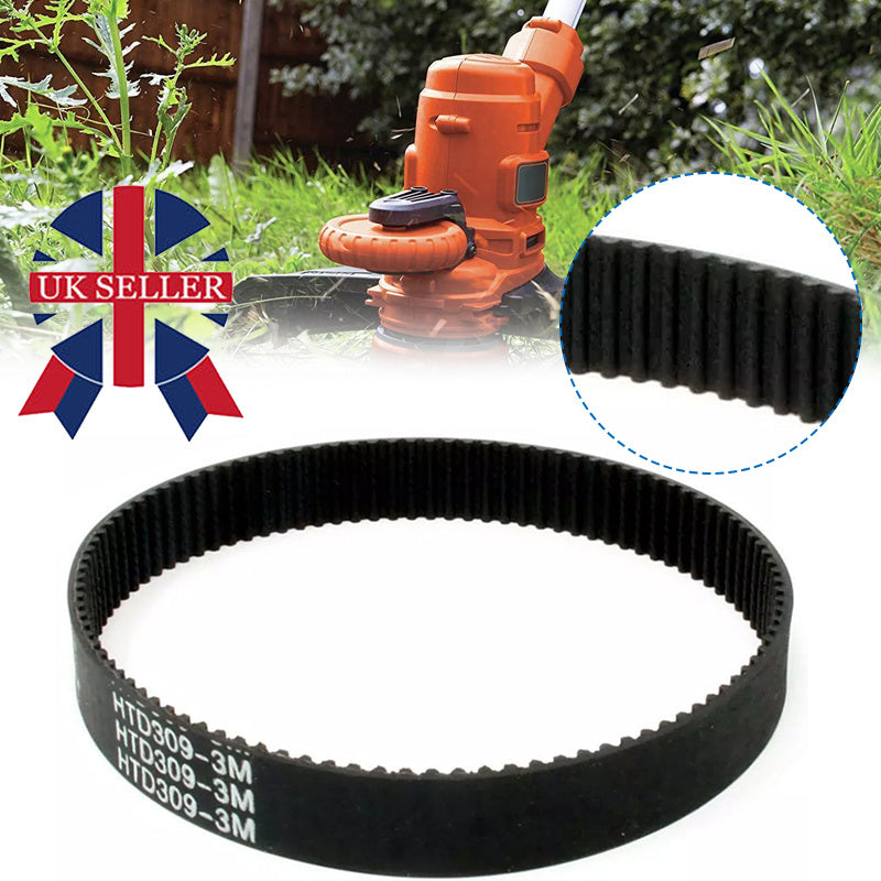 Replacement Toothed Drive Belt Fit MacAllister MGTP1000 Grass Trimmer 3M-309-13