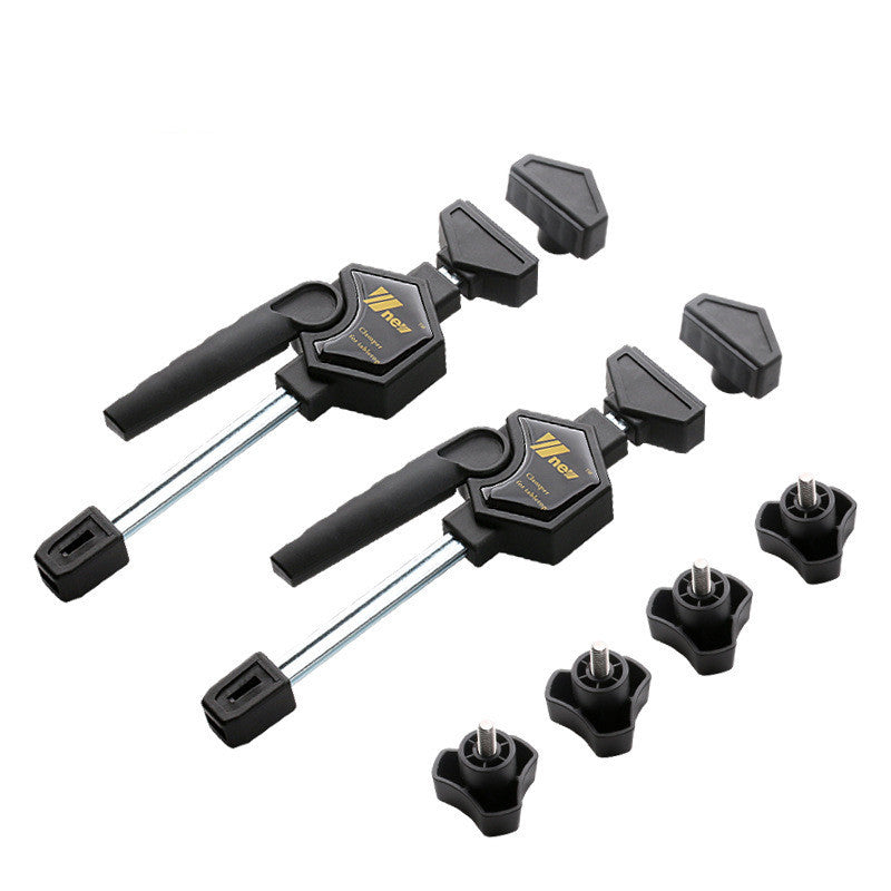 Desktop woodworking quick clip