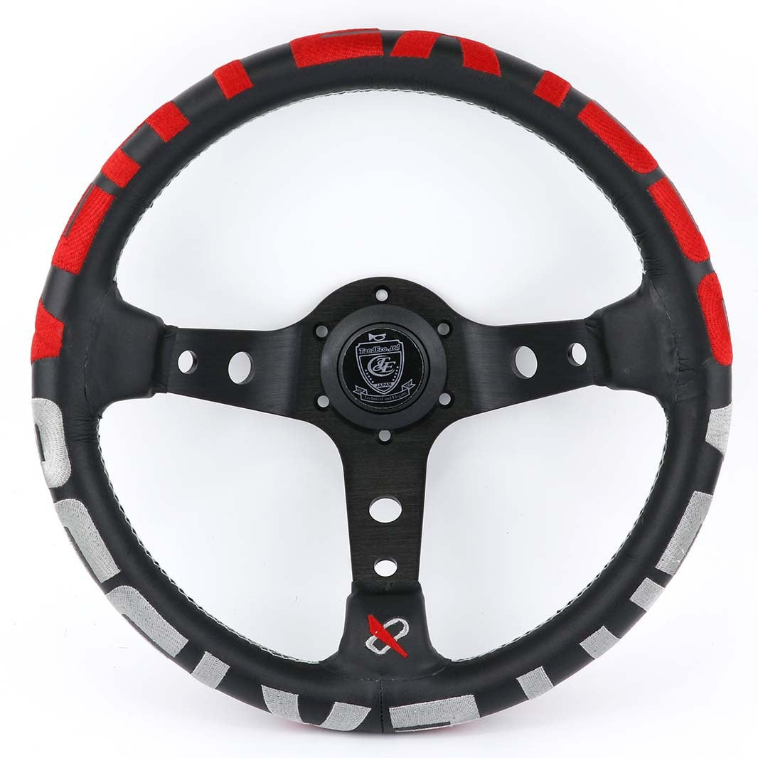 Racing Competition Deep Concave Embroidery Modified Steering Wheel