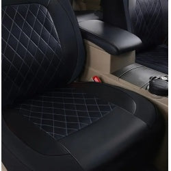 Quilted 9-piece Set In Black