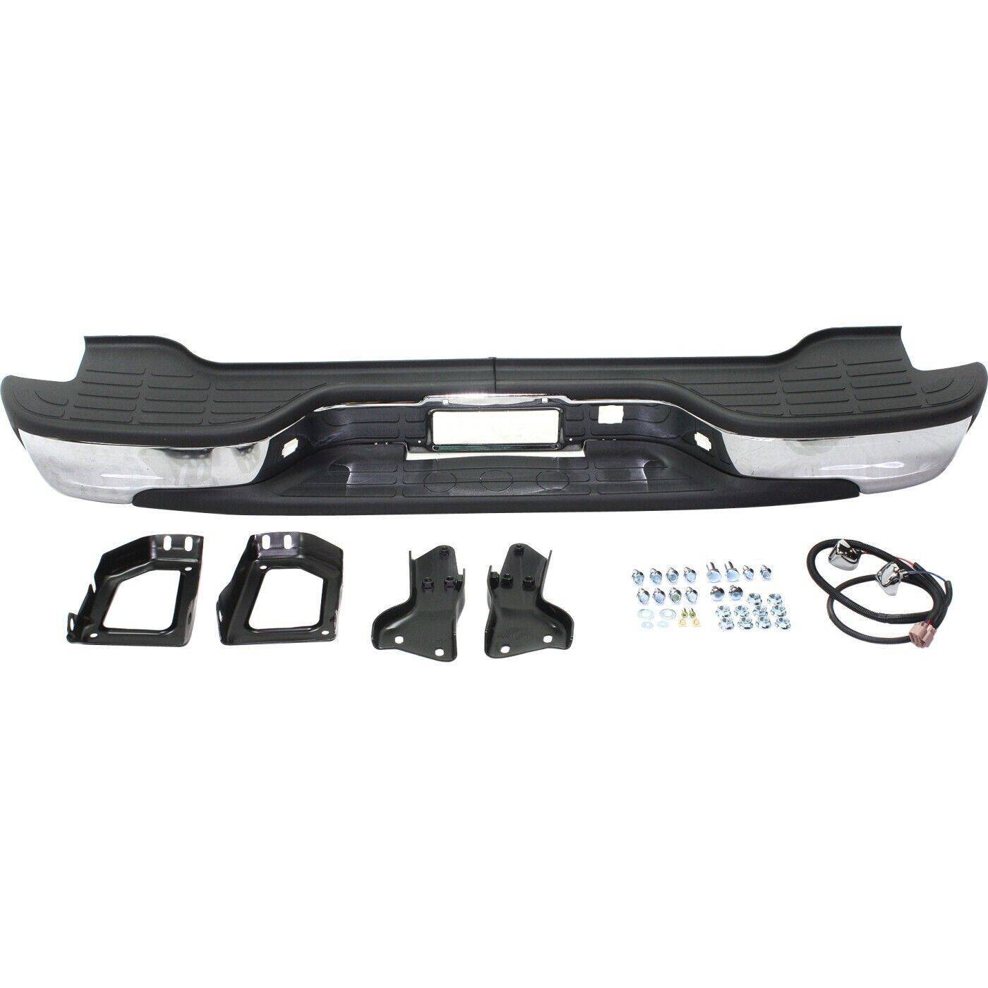 Step Bumper Assembly For 1995-2006 Chevy Tahoe 2000-2006 Suburban 1500 Chrome
