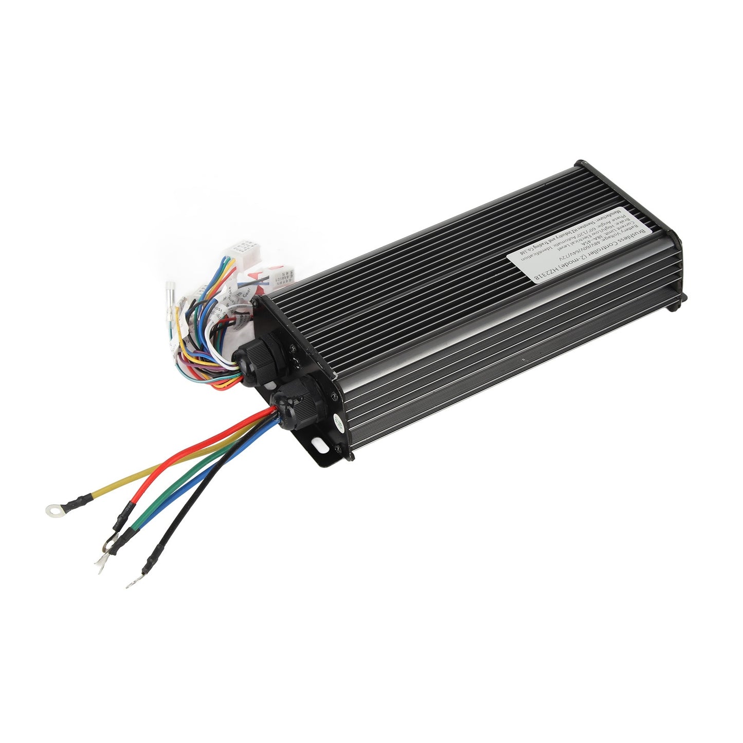48V 60V 64V 72V 2000W 18 Tube Aluminium Alloy Electric Bike Brushless Motor Controller for Electric Bicycle Scooter