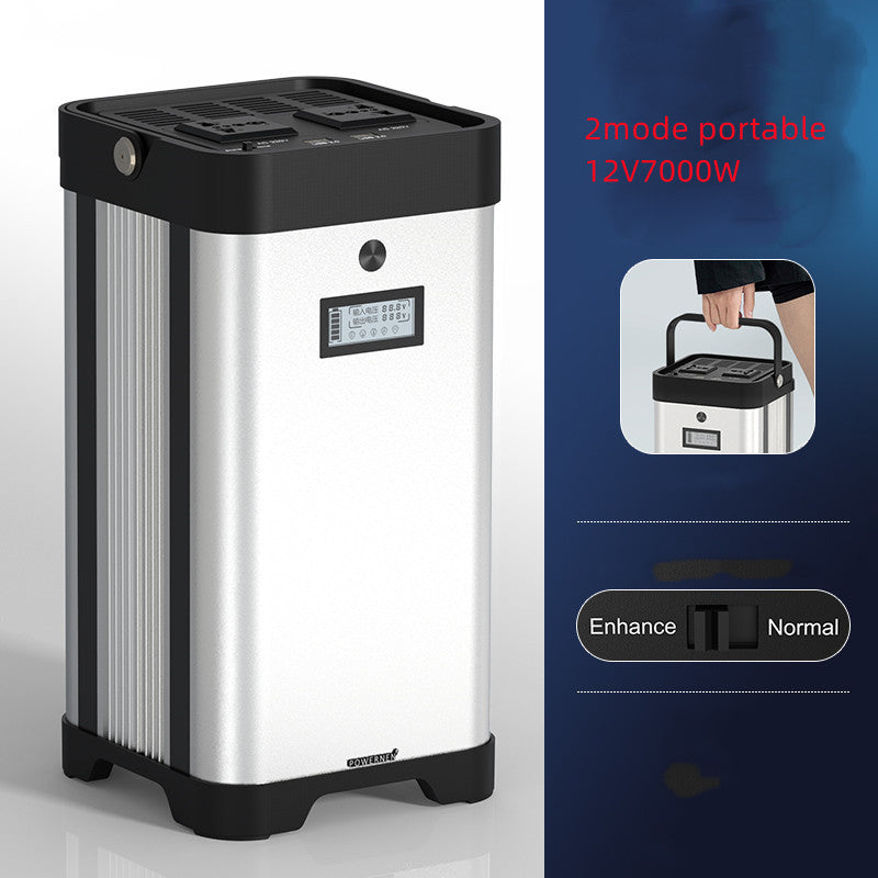 Dual-mode Portable 12V7000W Battery Power Converter