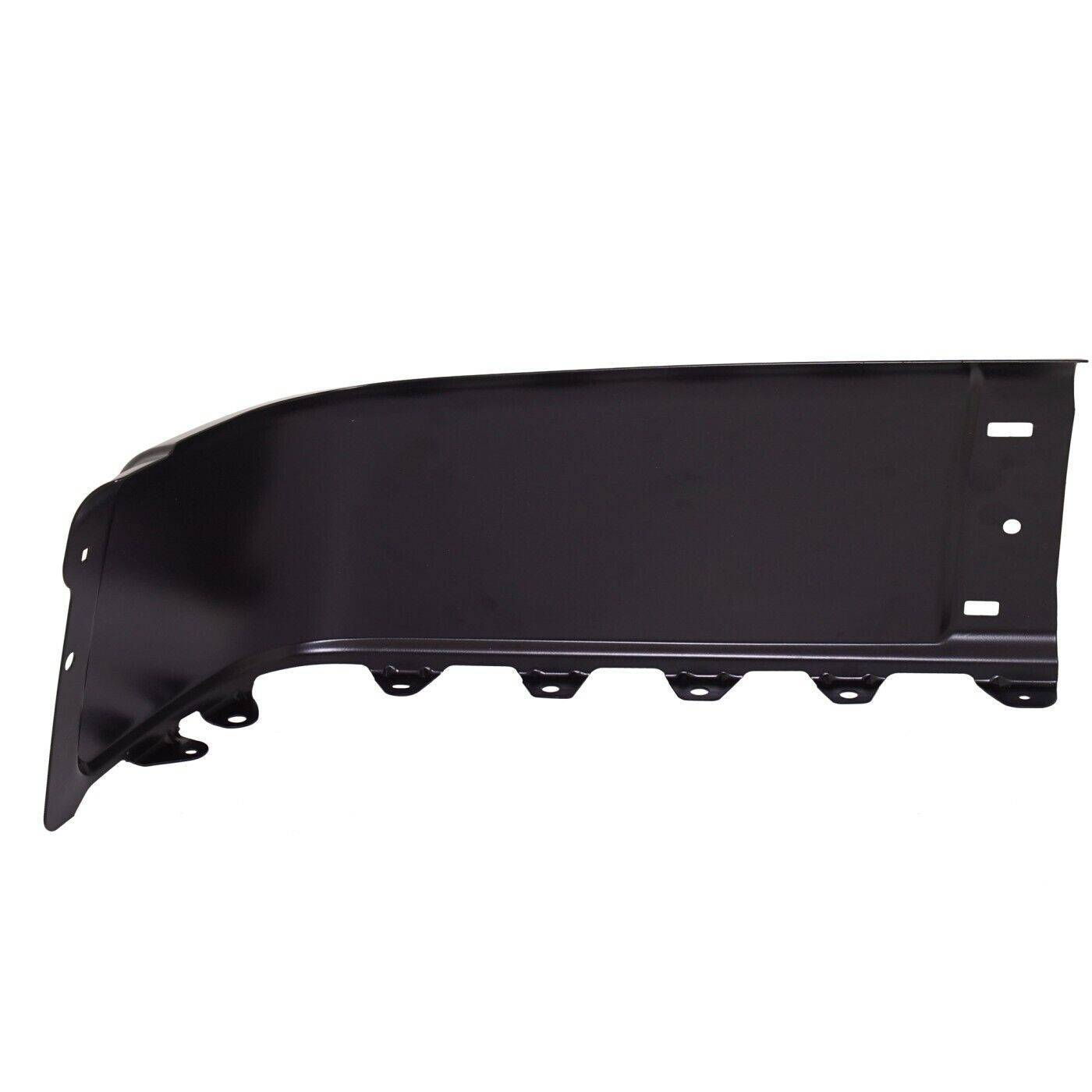Bumper End Cap For 2007-2013 Chevrolet Silverado 1500 Rear Left Painted Black