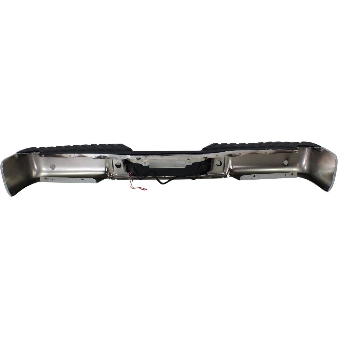 Step Bumper For 2006-2008 Ford F-150 Chrome W Object Sensor Holes W Towing Pkg